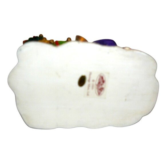 Heritage Mint Christmas Sleigh Figurine w Gifts Tree Red/Gold Accents Resin Vtg - Picture 6 of 6